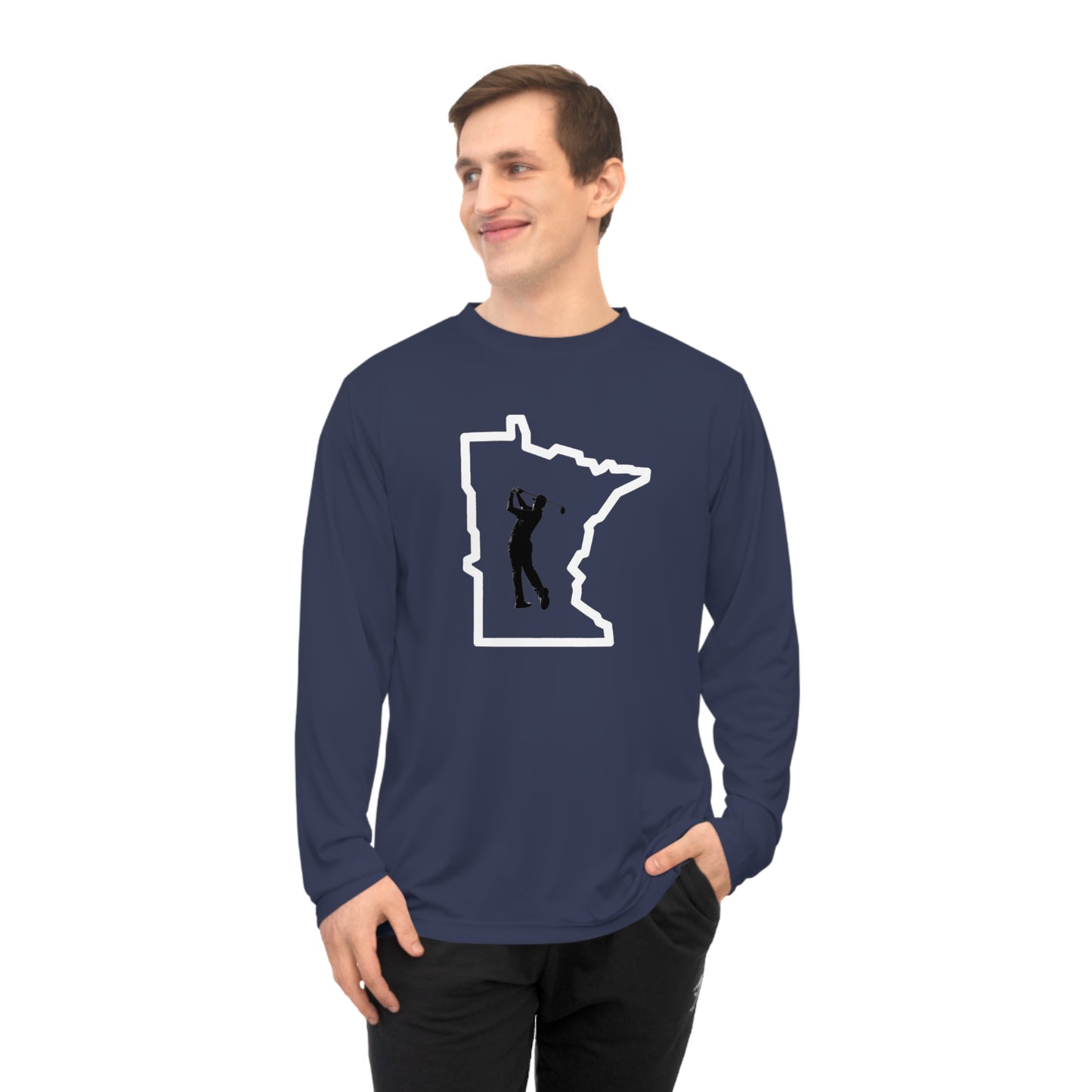 Minnesota Golf Long Sleeve T-Shirt - Great for Golfers & Lovers of Summer Fun in Minnesota