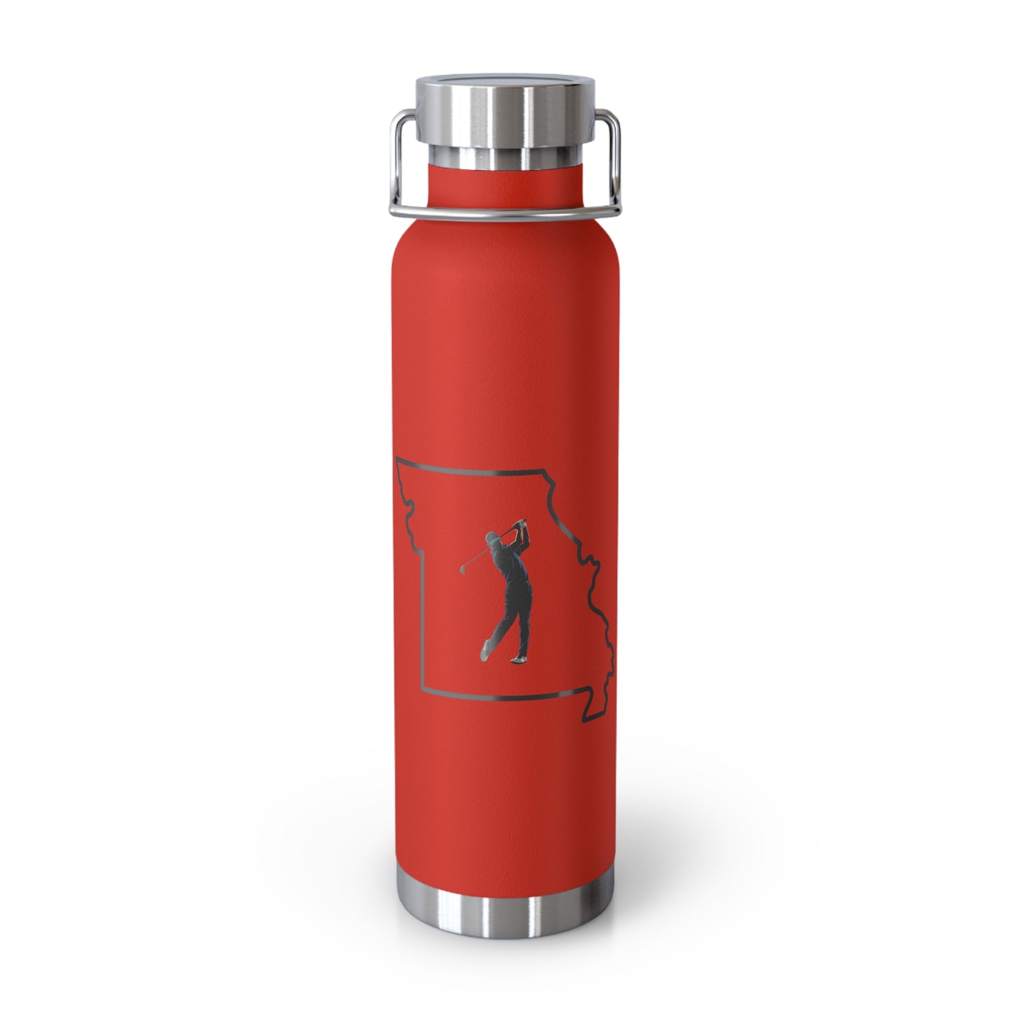 Missouri Golf Enthusiast Copper Insulated Bottle - 22oz