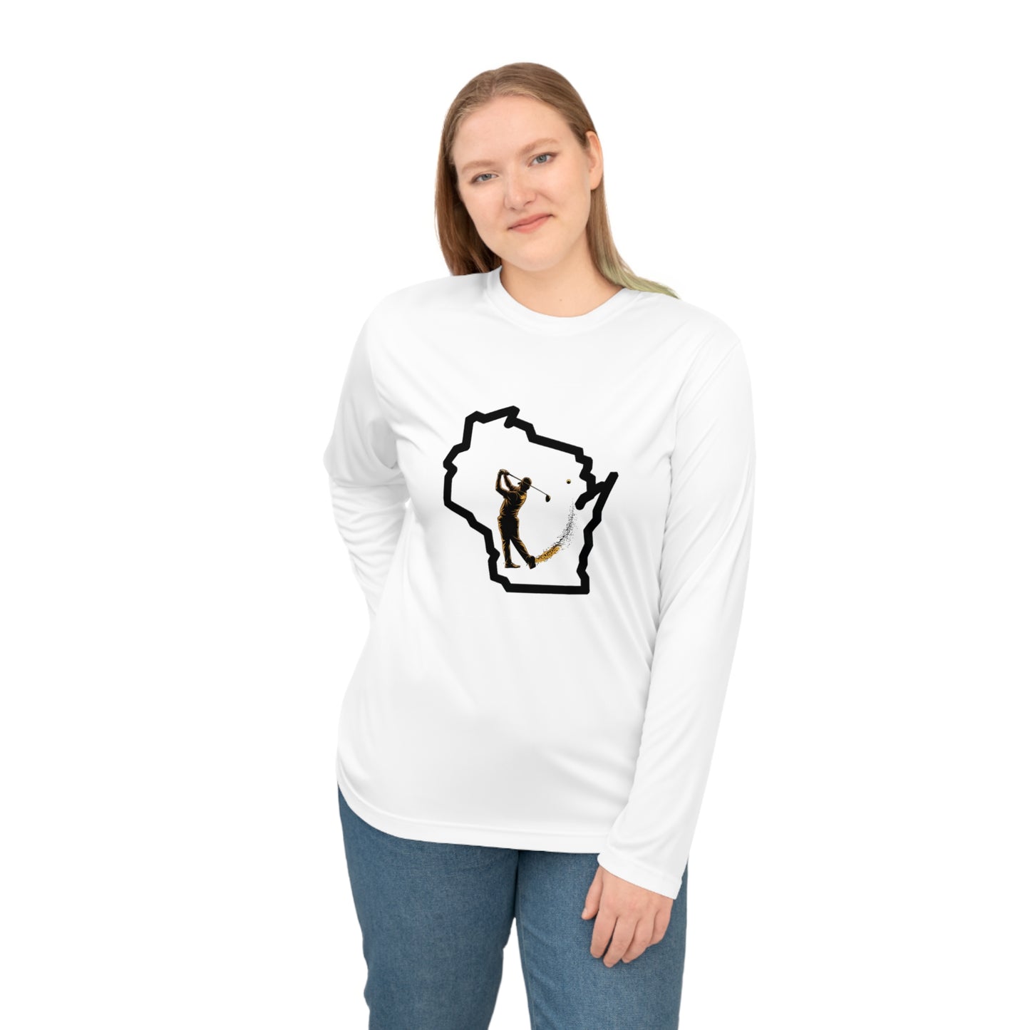 Wisconsin Golf Long Sleeve Shirt