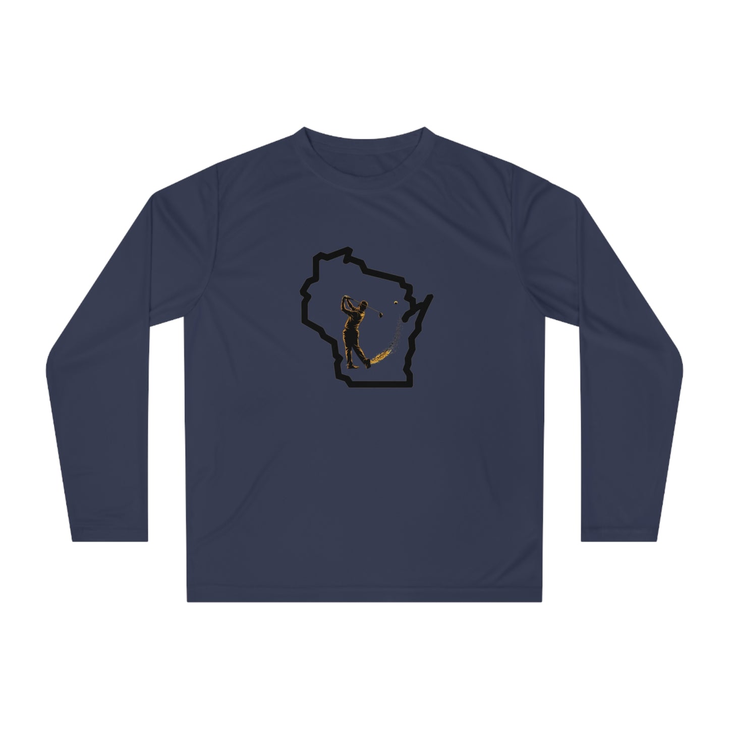 Wisconsin Golf Long Sleeve Shirt