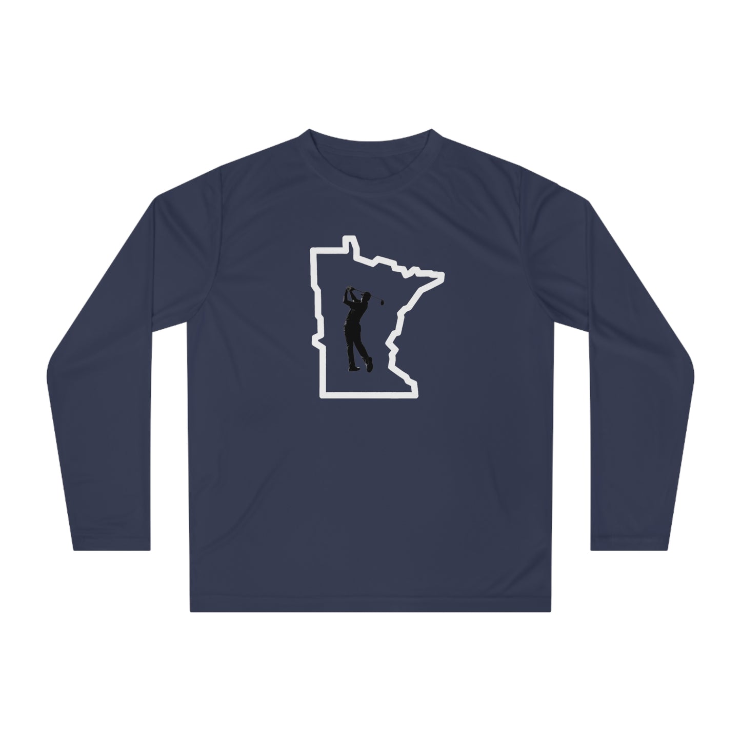 Minnesota Golf Long Sleeve T-Shirt - Great for Golfers & Lovers of Summer Fun in Minnesota