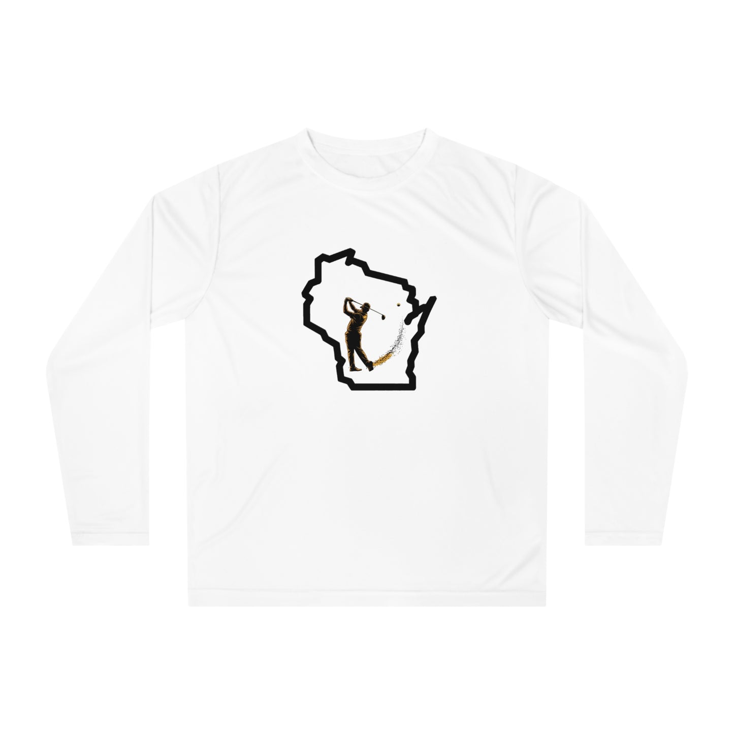 Wisconsin Golf Long Sleeve Shirt