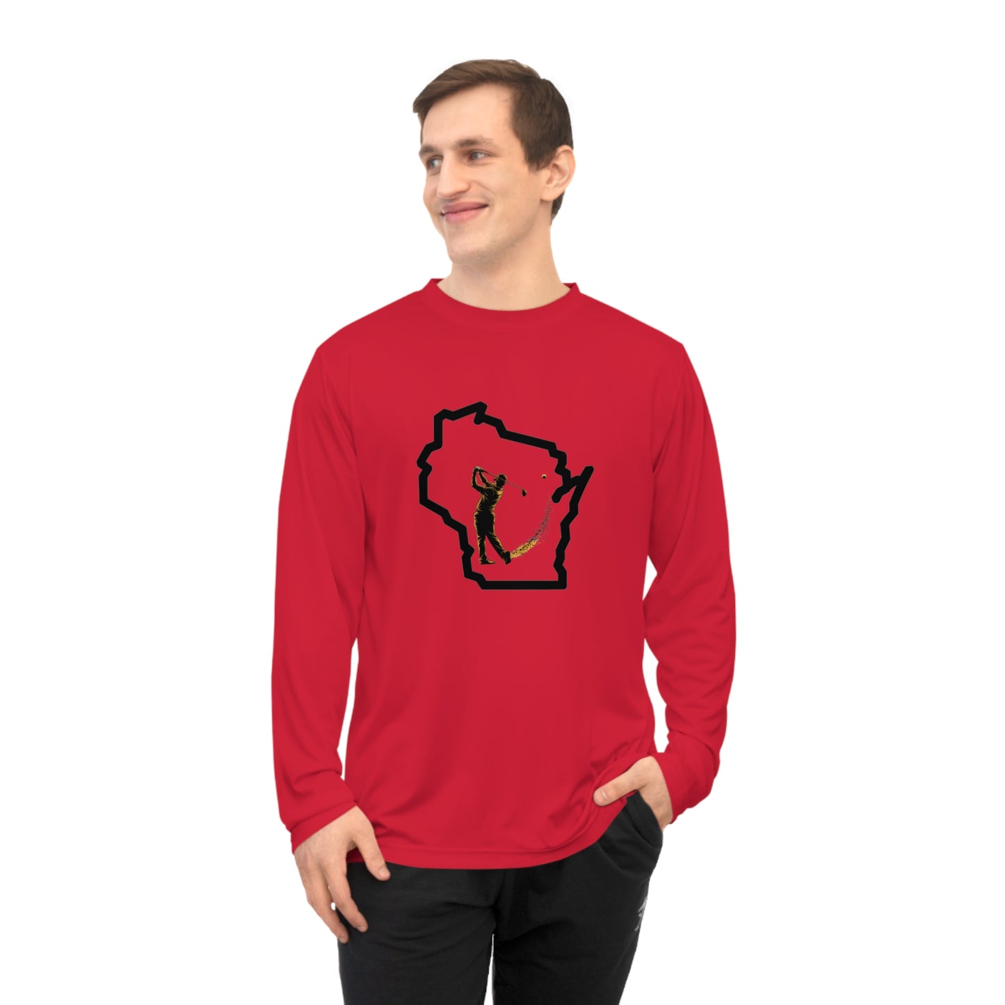 Wisconsin Golf Long Sleeve Shirt