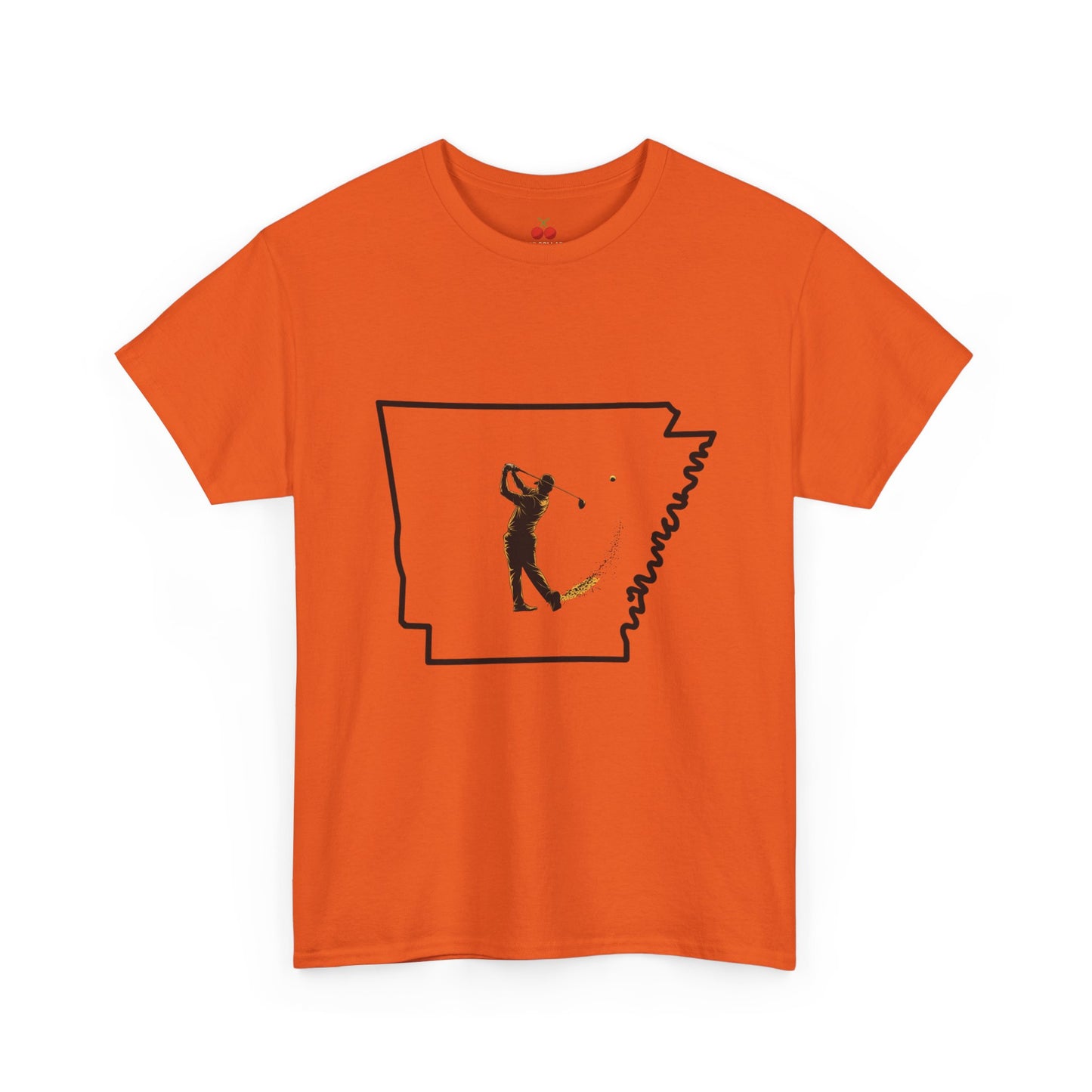 Arkansas Golf Unisex Heavy Cotton Tee