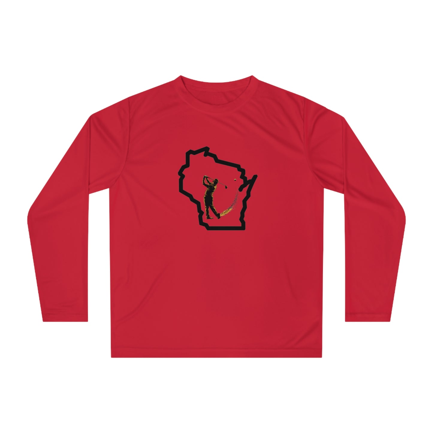 Wisconsin Golf Long Sleeve Shirt