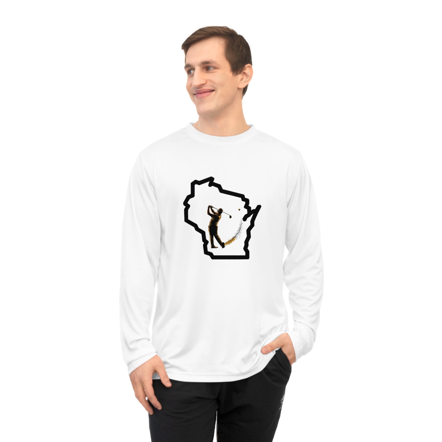 Wisconsin Golf Long Sleeve Shirt