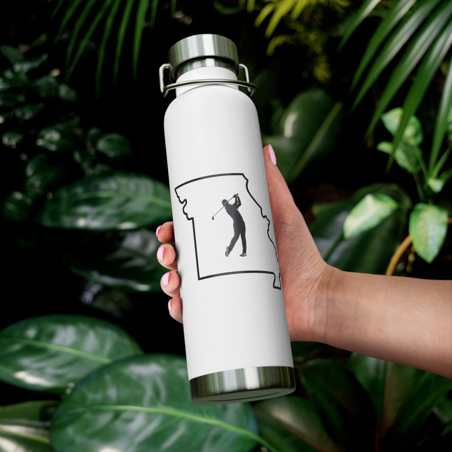 Missouri Golf Enthusiast Copper Insulated Bottle - 22oz