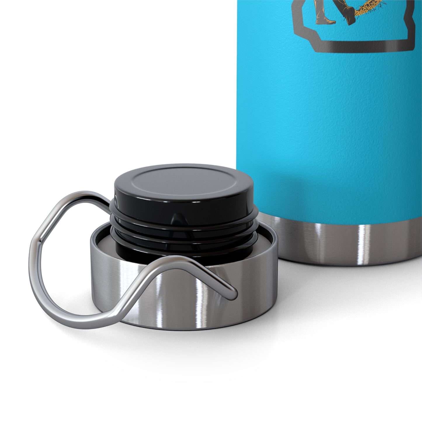 Wisconsin Golf Enthusiast Copper Insulated Bottle 22oz