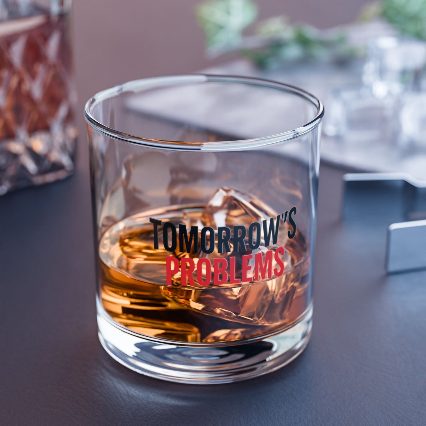 Tomorrow's Problems Rocks Glass, 10oz