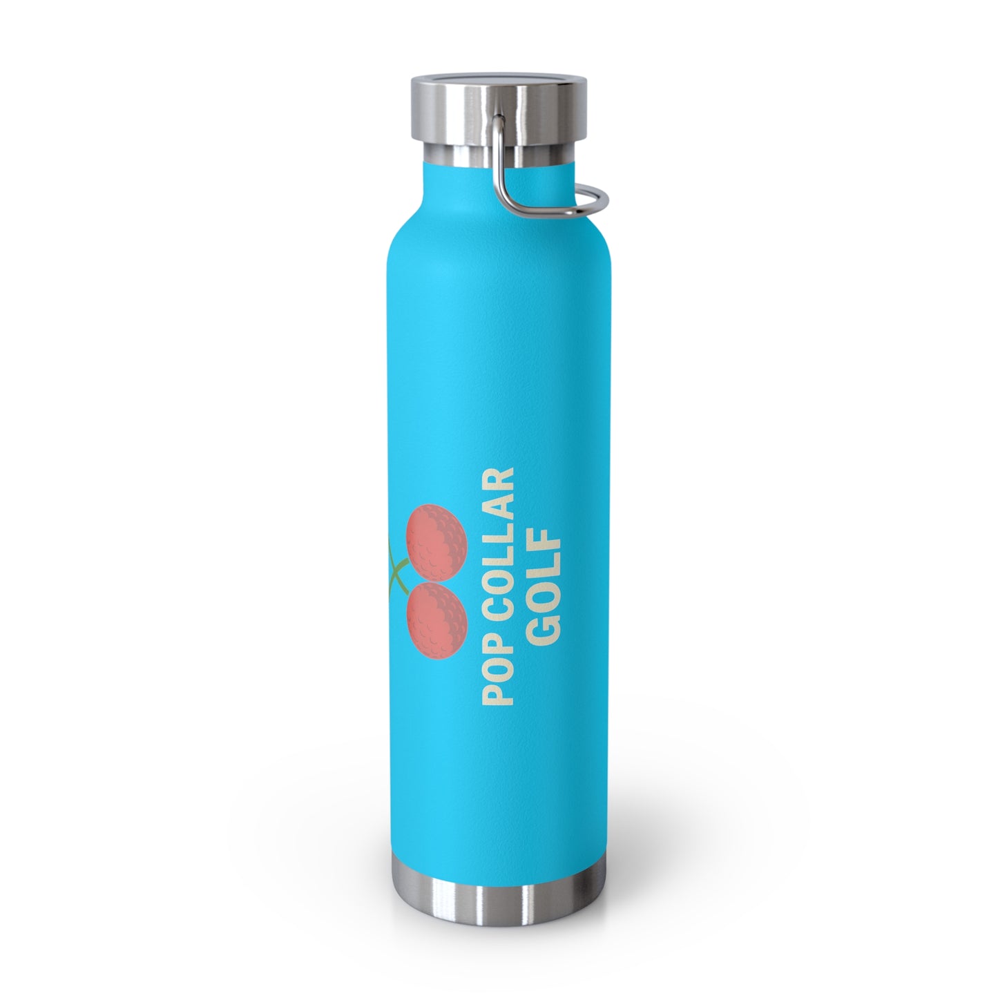 Tomorrow's Problems Pop Collar Golf Insulated 22 oz Bottle | Perfect for Golf Lovers