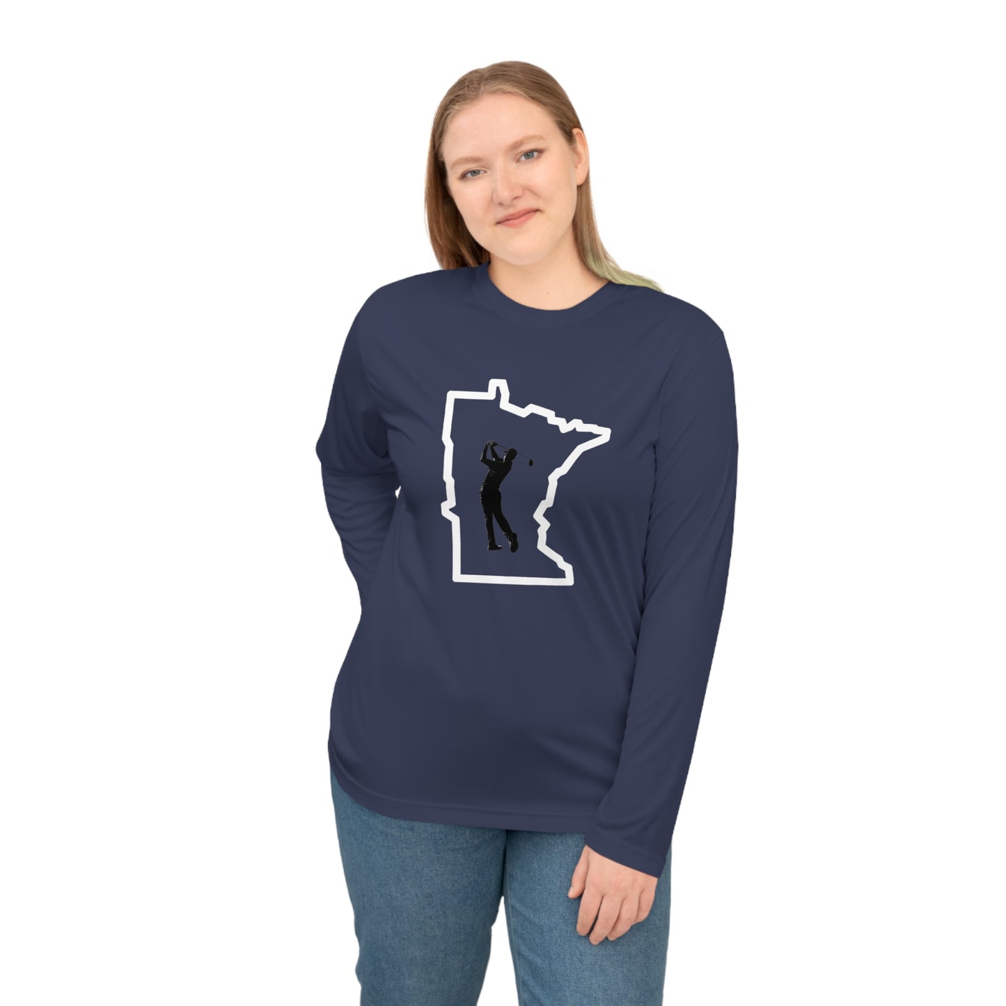 Minnesota Golf Long Sleeve T-Shirt - Great for Golfers & Lovers of Summer Fun in Minnesota