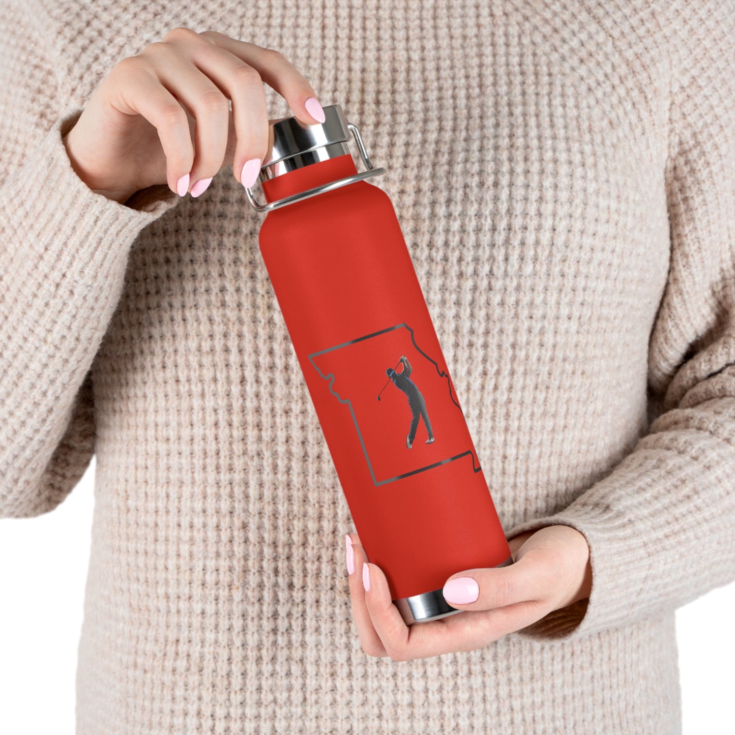 Missouri Golf Enthusiast Copper Insulated Bottle - 22oz