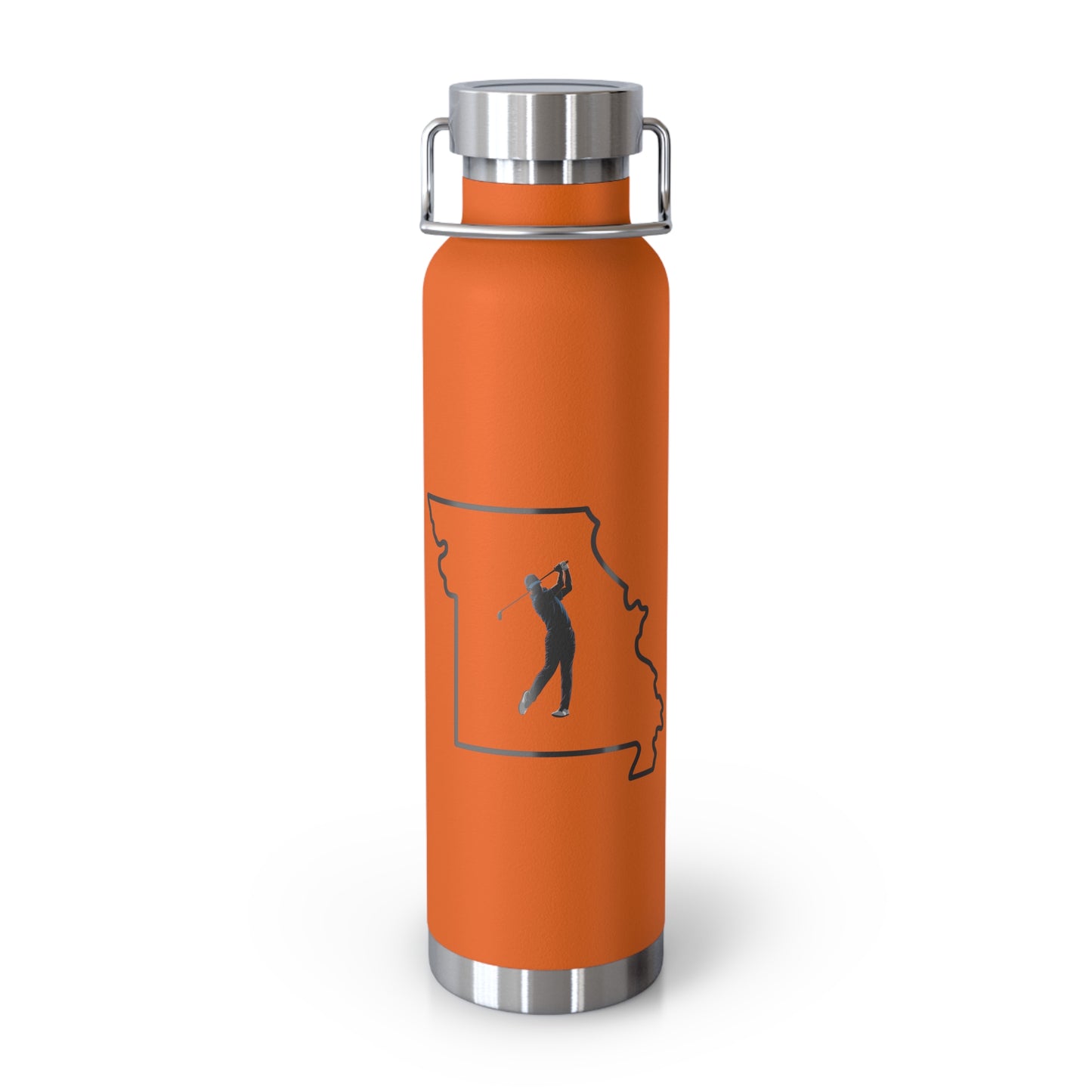 Missouri Golf Enthusiast Copper Insulated Bottle - 22oz