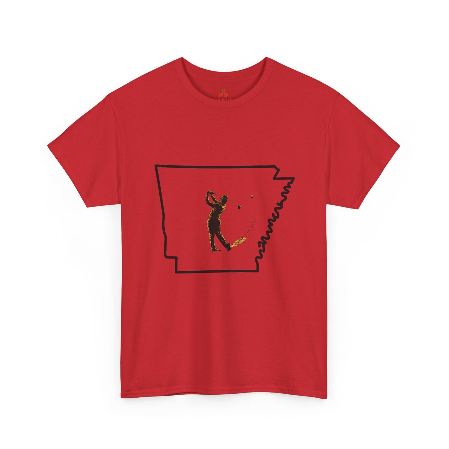 Arkansas Golf Unisex Heavy Cotton Tee